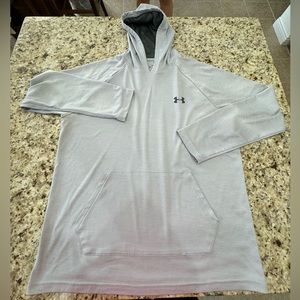 Under Armour - Hoodie - Loose Fit - Heatgear - Large - LG - Gray